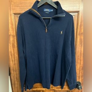 Ralph Lauren Men’s Navy Blue Quarter Zip
